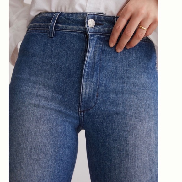 NWT AMO Audrey Wide-Leg Starlight Jeans size 31 - Picture 2 of 14